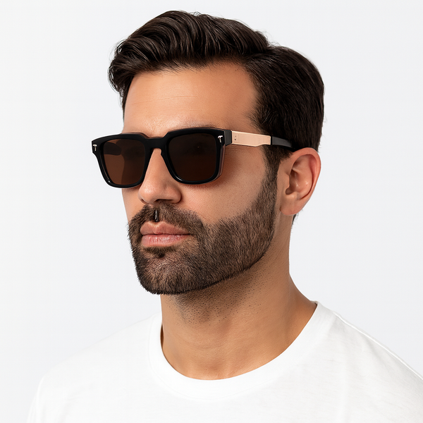 Bagan | Brown Wayfarer Sunglass