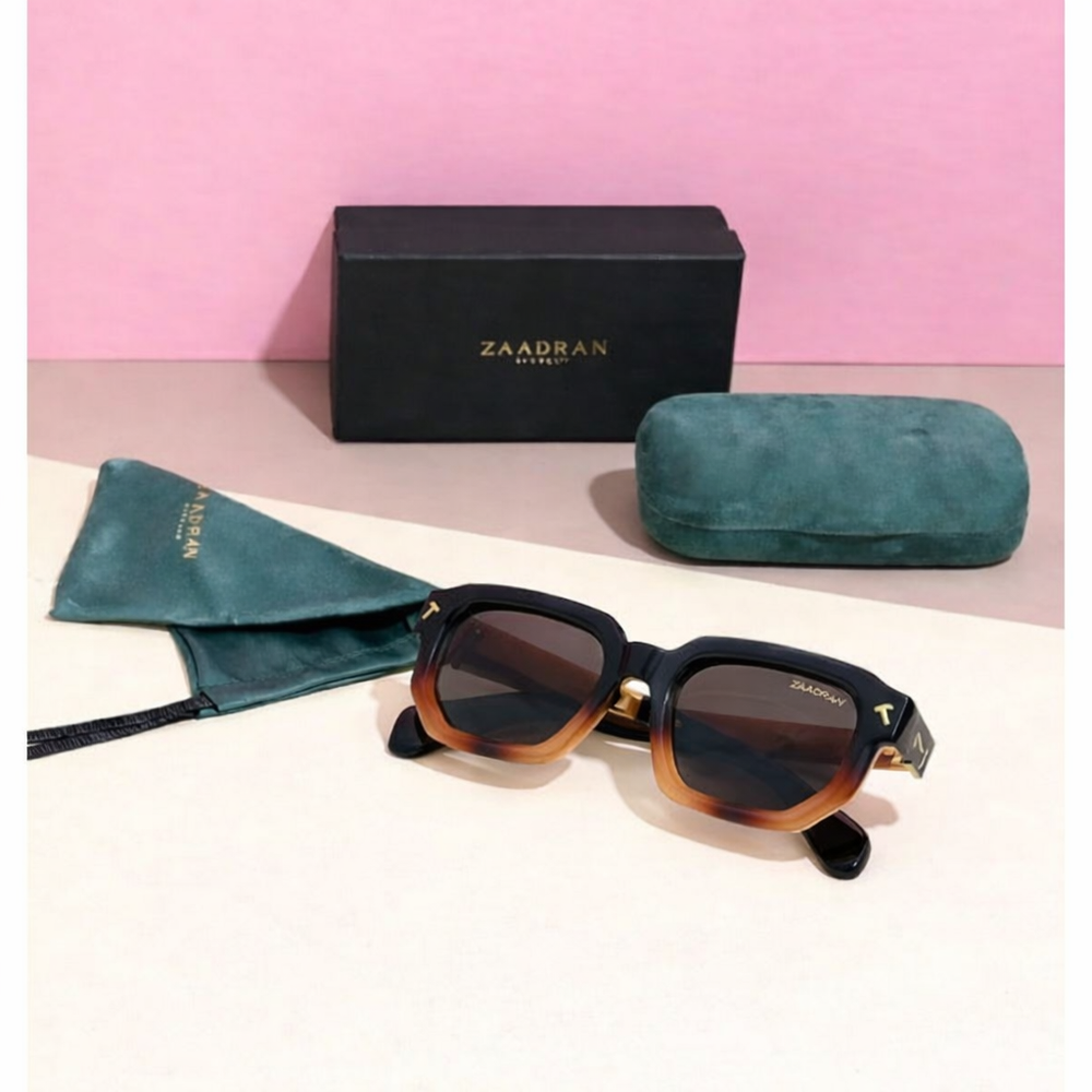 Bagan | Black Brown Wayfarer Sunglass