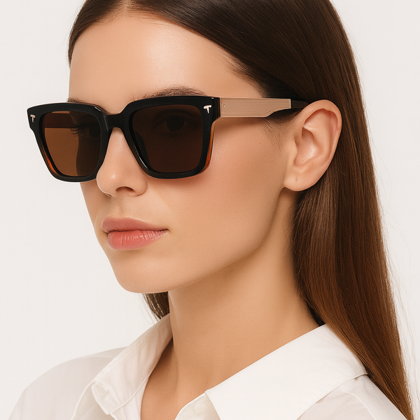 Bagan | Brown Wayfarer Sunglass