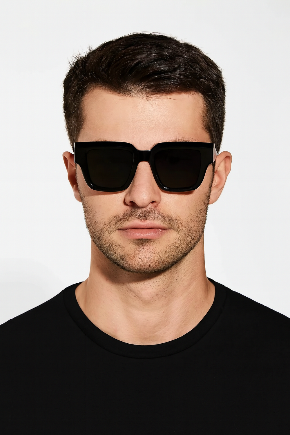 KJ | Black Oversize Sunglass