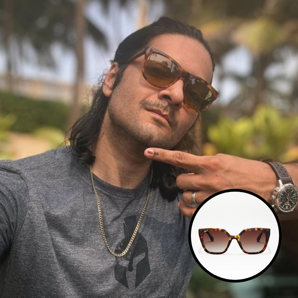 Tokyo | Leopard Wayfarer Sunglass