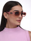 Bangkok | Rose Gold Round Rectangle Sunglass