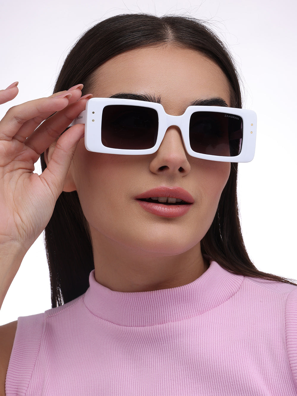 Lisbon | White Wayfarer Sunglass