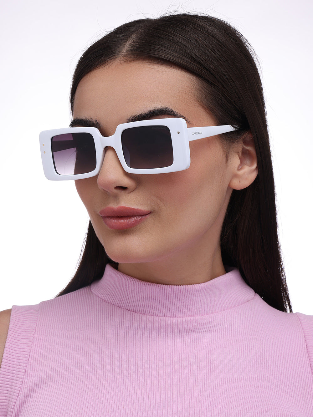 Lisbon | White Wayfarer Sunglass
