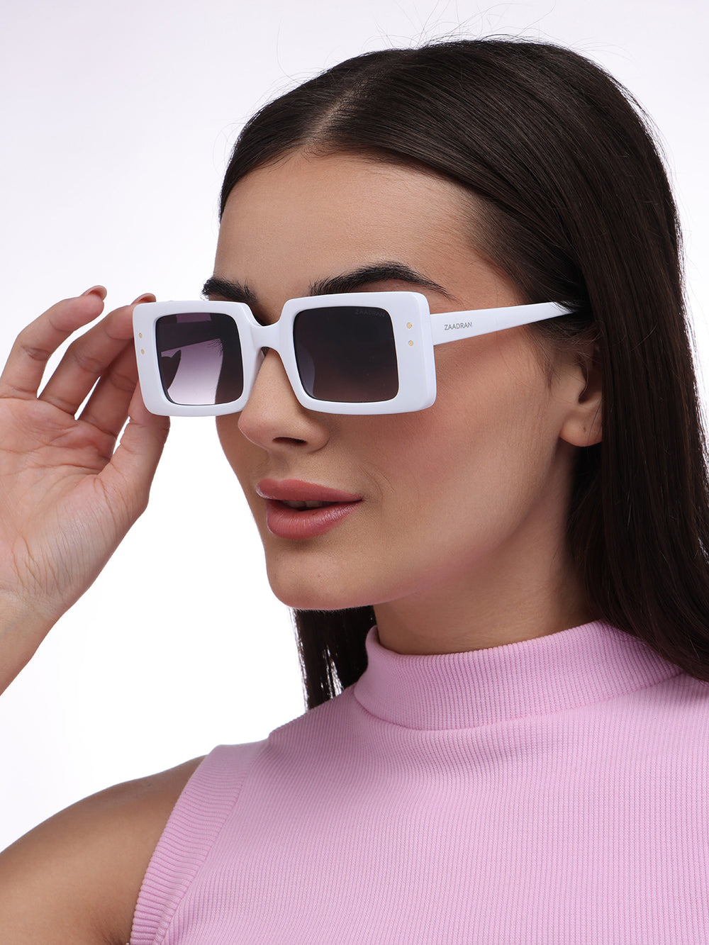 Lisbon | White Wayfarer Sunglass