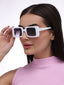 Lisbon  | White Wayfarer Sunglass