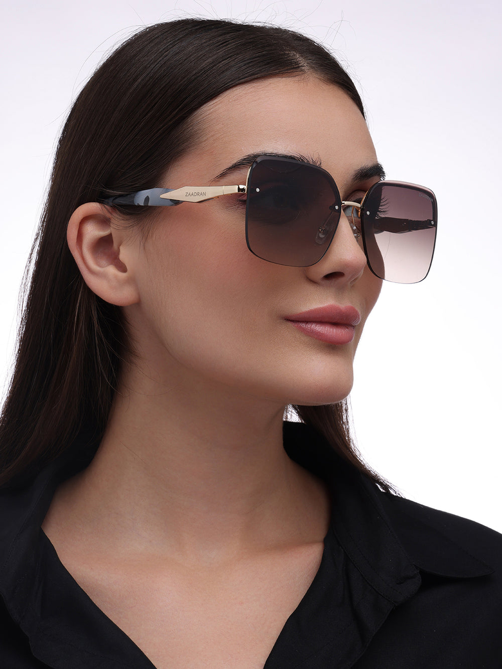 Barbados | Brown Oversize Sunglass