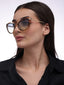 Smart Lady  | Cream Oversize Cateye Sunglass