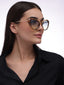 Smart Lady  | Cream Oversize Cateye Sunglass