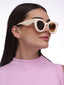 Monaco  | Cream Cateye Sunglass