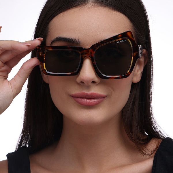 Raised Eye | Leopard Wayfarer Sunglass