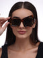 Raised Eye | Leopard Wayfarer Sunglass