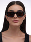 Tourister | Black T Wayfarer Sunglass