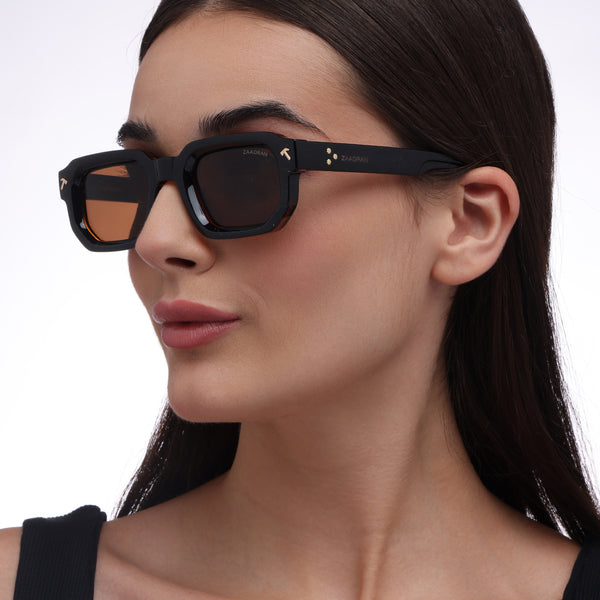 Tourister | Brown T Wayfarer Sunglass