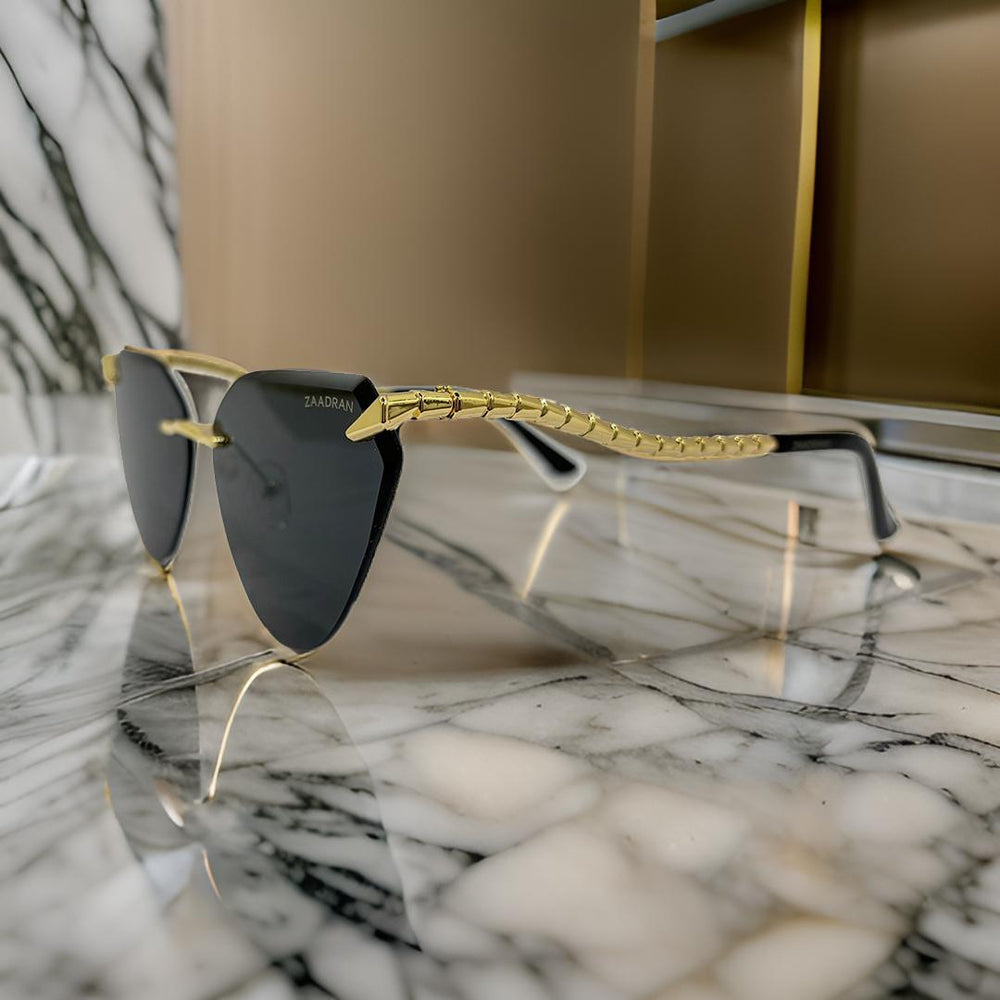 UK | Golden Black Cateye Sunglass