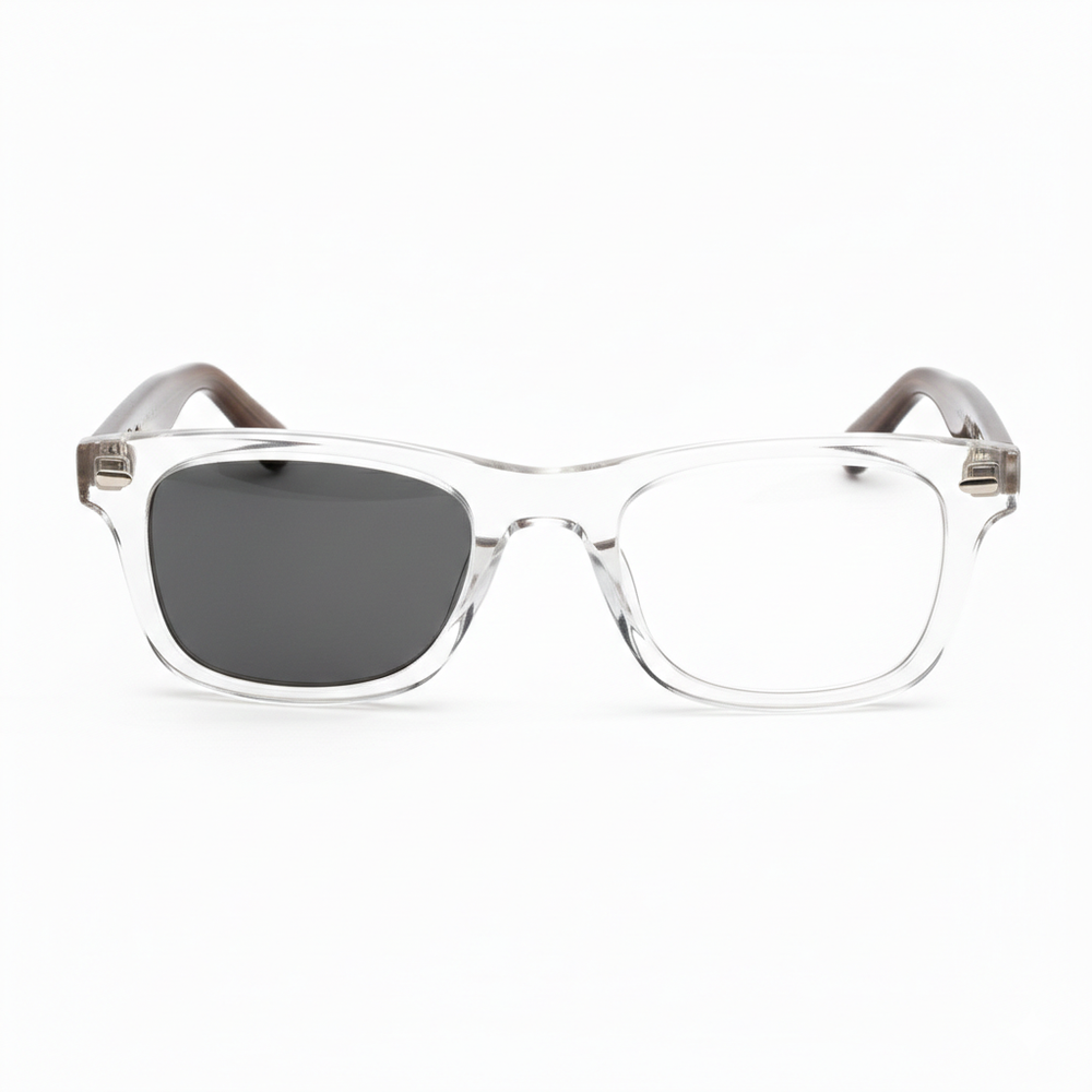 Sundowner|  Brown Transparent Wayfarer Sunglass