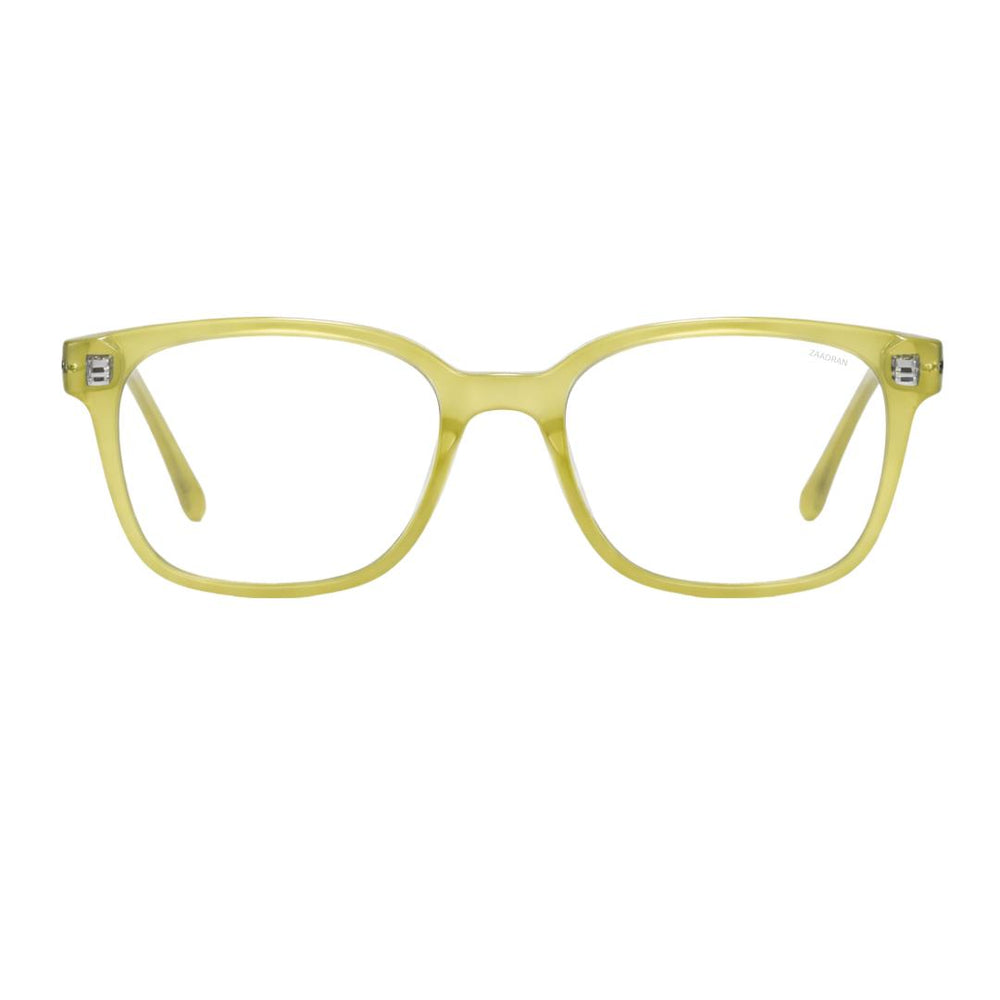 Belize | Green Transparent Wayfarer Sunglass