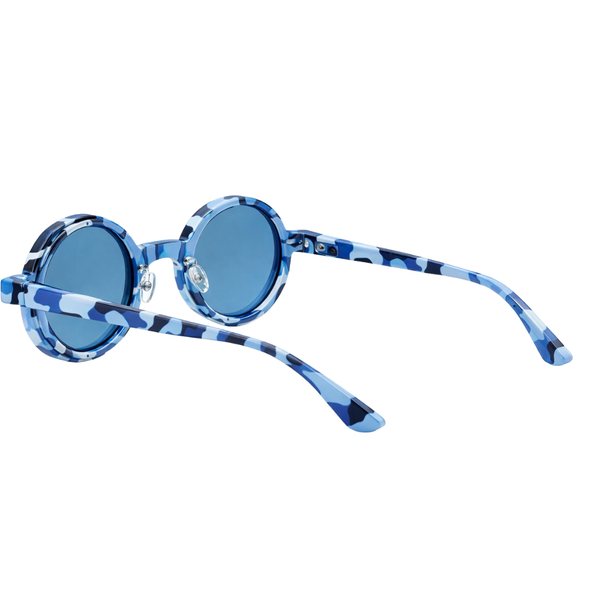Rotater| Blue Marble Round Sunglass