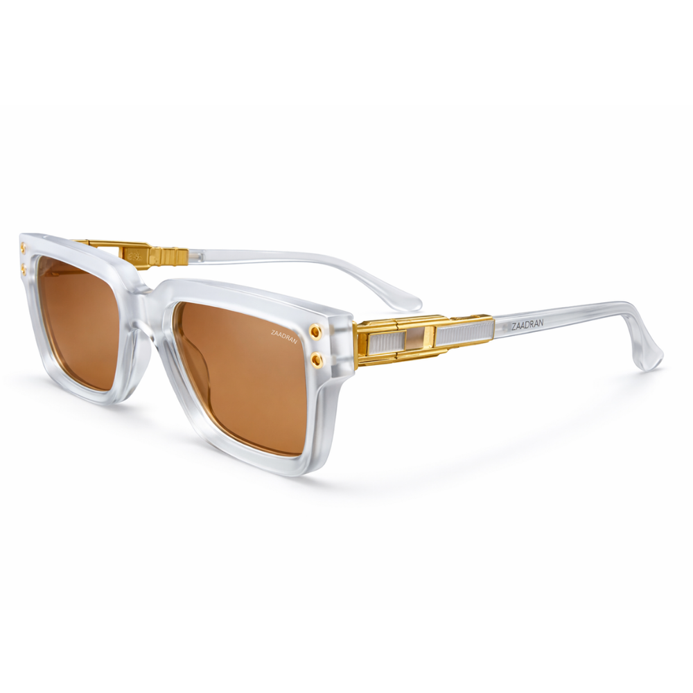 USA | White Brown Wayfarer Sunglass
