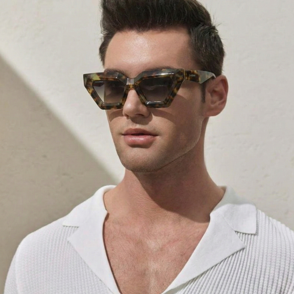 Vanco | Marble Cateye Aviator Sunglass