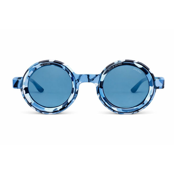 Rotater| Blue Marble Round Sunglass