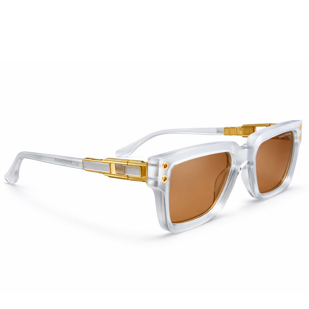 USA | White Brown Wayfarer Sunglass